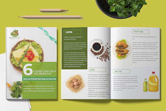 design PDF ebook, lead magnet PDF, workbook with cover page