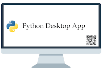 develop a python desktop application for you