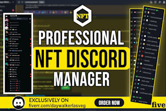be your community manager or telegram and discord moderator