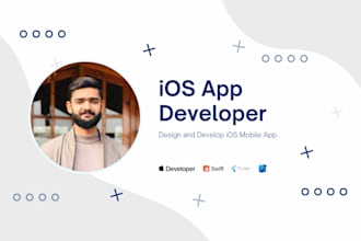 build custom native ios mobile app and do ios app development as ios developer