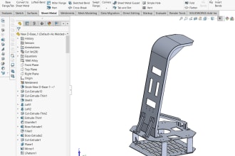 do sheet metal structure design