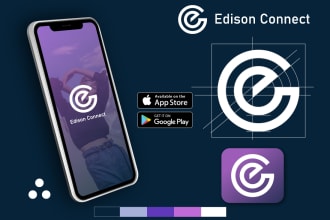 do professional ios or android app icon logo