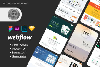 convert your figma design into pixel perfect webflow development