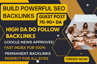 publish article on high da usa guest post backlink or provide SEO link building