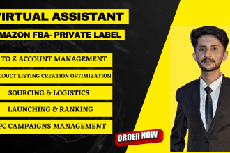 your amazon private label virtual assistant, amazon fba consultant