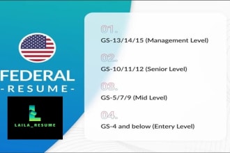 write a professional federal resume for your targeted usajobs