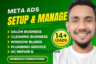 setup and run facebook ads and pixel tracking