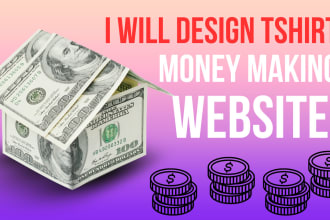 create your print on demand store in gearlaunch tshirt business for earn money