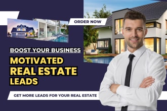provide real estate motivated seller leads