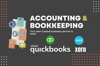 bookkeeping and accounting, reconcile, invoicing in quickbooks online xero