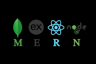 develop mern stack custom website, webapp with react node js mongodb