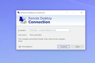configure remote desktop connection rdp