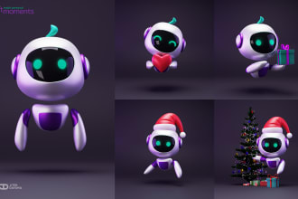 do 3d character modelling