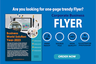 do premium high converting flyer poster design 24hr delivery