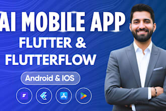 develop ai mobile app, flutter developer, flutterflow app
