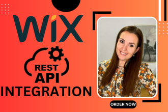 integrate any rest API on your wix website, third party payment integration