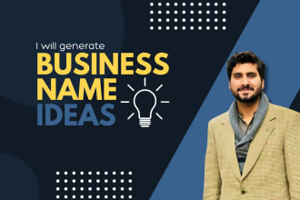 generate business name ideas for your startup