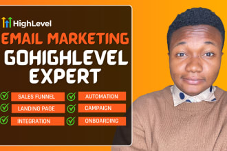 gohighlevel sales funnel go highlevel email marketing course landing page design