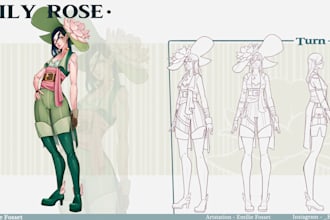 do a character sheet for you