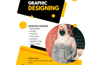design a professional flyer, brochure, poster, newsletter