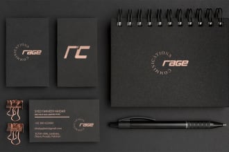 do business cards, email signatures, visual brand identity assets