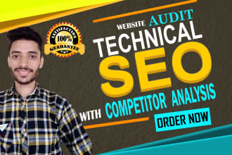 do technical analysis, website optimization with seo audit report