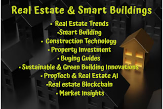 research and write on real estate, prop tech and smart buildings