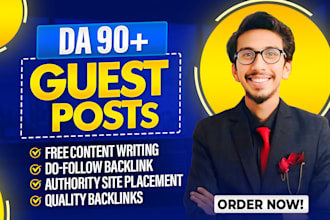 provide high da guest posting service