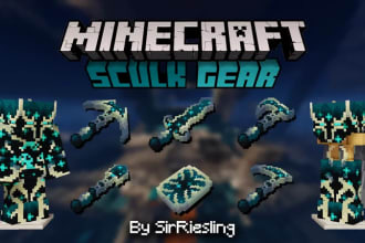 make a texture pack of armor and tools