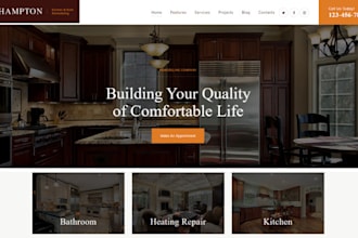 design home builder website home improvement website