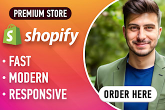 build a premium shopify ecommerce store