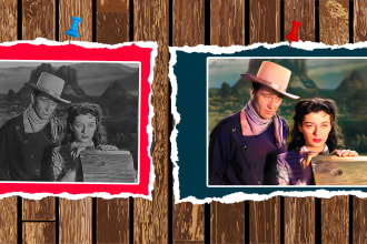 repairing, restoring, colorizing, and resizing old photos