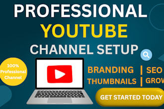 do youtube SEO and upload videos, channel management services