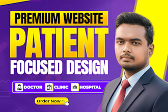 develop medical and healthcare website