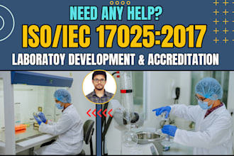 help you in iso 17025 accreditation and documentation