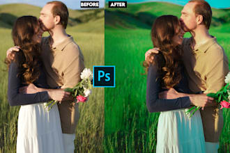 do photoshop editing within 3hr, and face retouching
