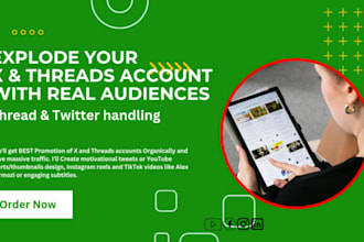 explode your x with captivating threads and organic growth