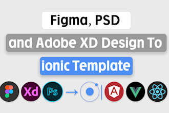 convert xd to vuejs, figma to vuejs ,psd to vuejs
