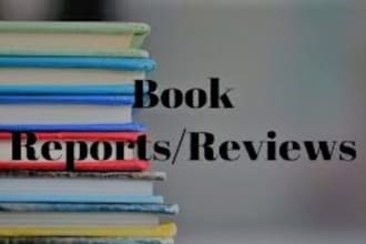 do book report, summary, research, project, critical analysis and synopsis