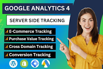 setup ga4 ecommerce tracking,facebook pixel conversion API,server side tracking