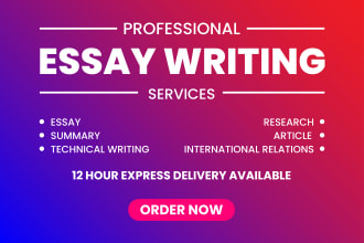provide best essay writers, summary and research proposal services