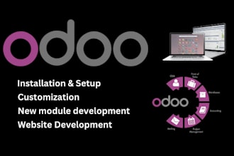 fix your odoo bugs, develop and customize your odoo modules, custom dashboard