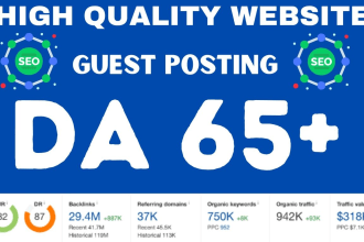 publish high da guest posts with dofollow backlinks on my website