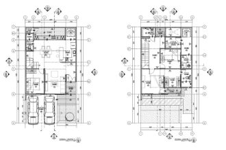 draw architectural working drawings in autocad