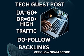 do tech guest post on high authority websites with do follow back links