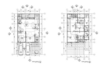 make a floor plan drawing in autocad