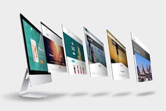 design creative and unique web template