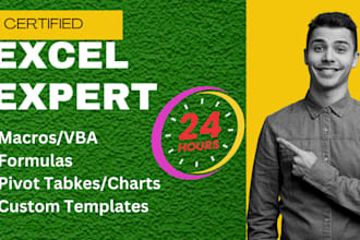 do excel spreadsheet with excel vba, macro, formula, google sheet and automation