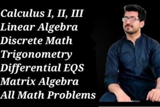 teach you calculus, algebra, and trigonometry 24hrs
