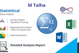 do statistical analysis anova regression correlation or more
